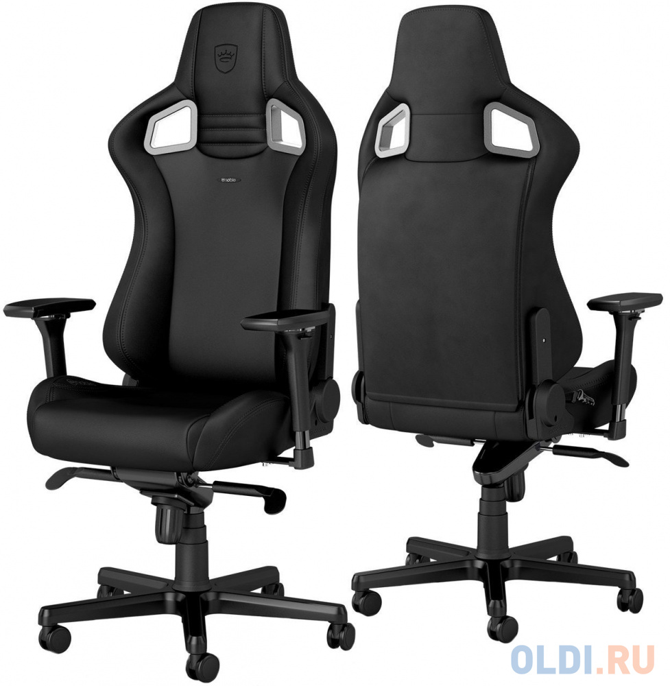 Игровое Кресло Noblechairs EPIC Ed. Black (NBL-PU-BLA-004) PU Hybrid Leather / black