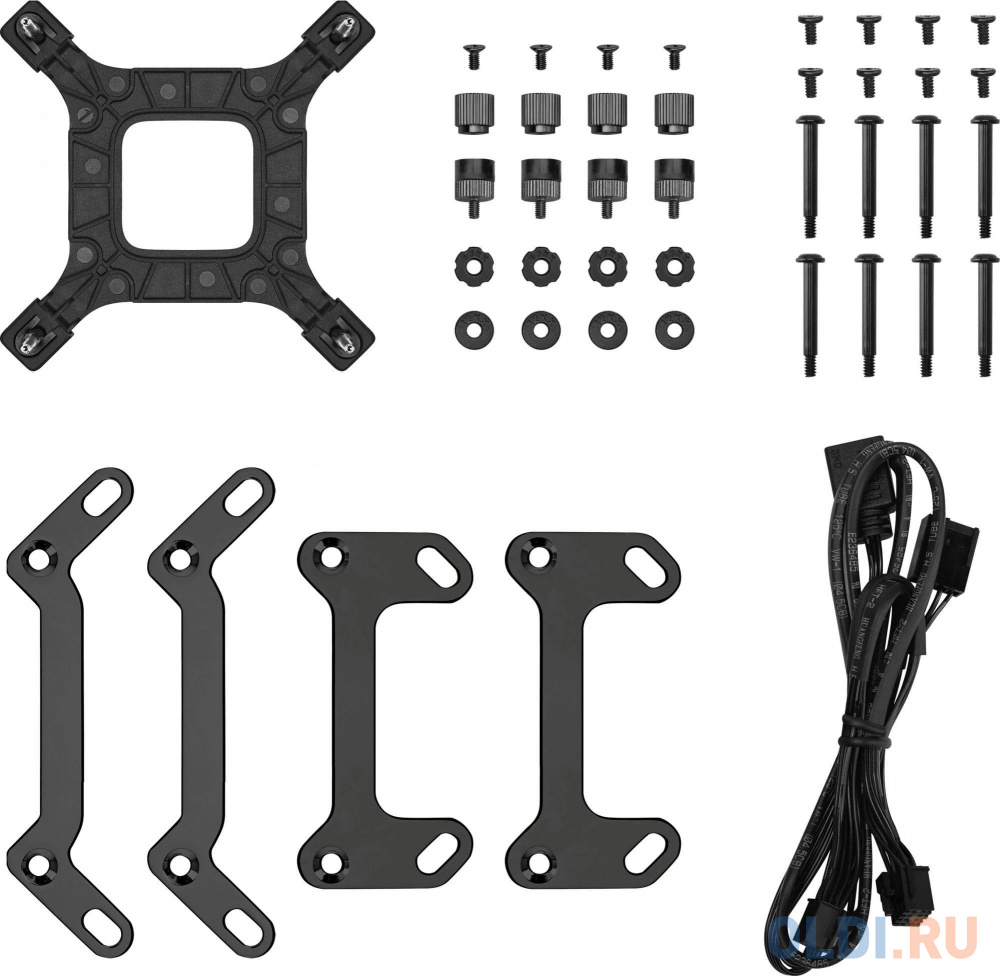 Система водяного охлаждения Deepcool LT240 ARGB Soc-AM5/AM4/1151/1200/1700 черный 4-pin 38.71dB Al 1504gr Ret (R-LT240-BKAMNC-G-1) в Москвe