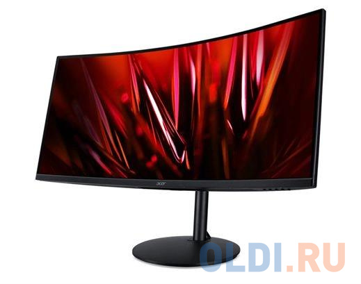 34'' ACER Nitro XZ342CUS3bmiipphx,ZeroFrame,Curved 1500R Black,21:9,VA,3440x1440,1/3ms,320,HDR 400cd,180Hz,2xHDMI(2.0)+2xDP(1.4)+Audio out,S