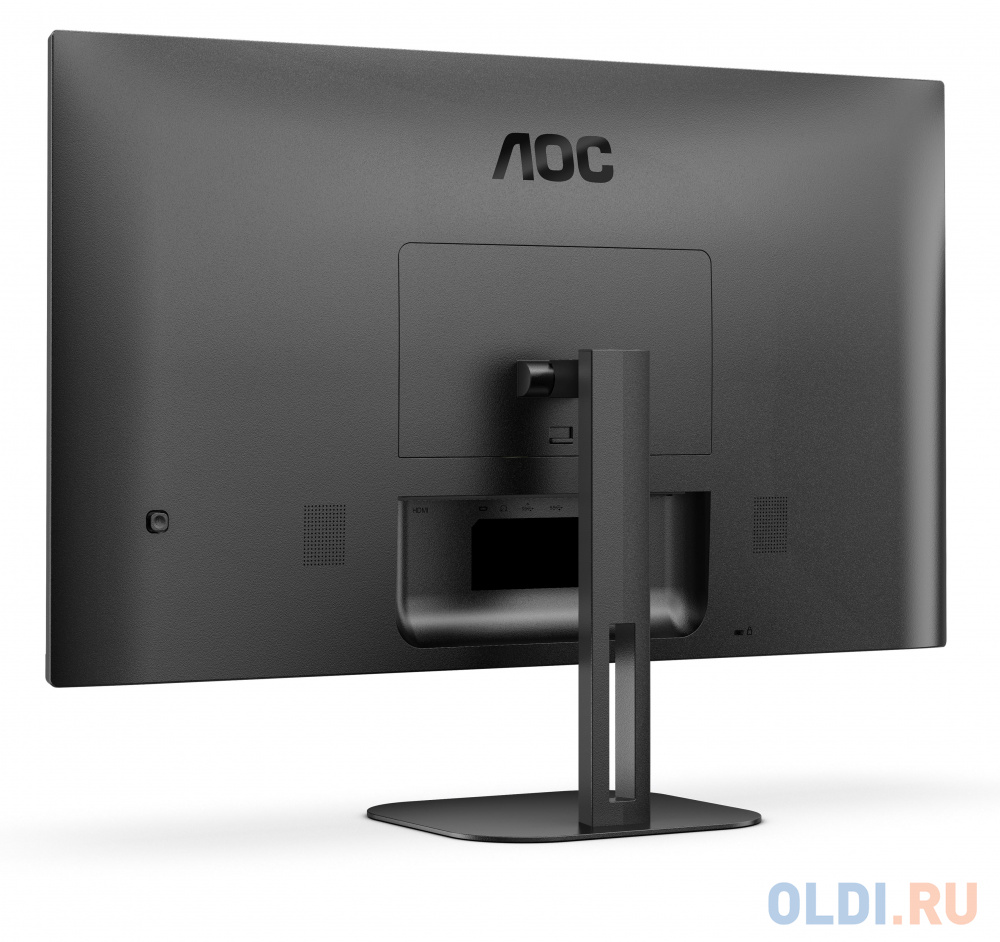 МОНИТОР 27" AOC 27V5CE Black (IPS, 1920x1080, 75Hz, 1 ms, 178°/178°, 300 cd/m, 20M:1, +HDMI 1.4, +4xUSB 3.2, +USB-TypeC)