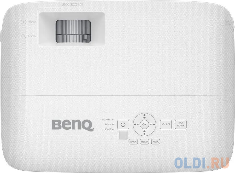 BenQ Projector MW560 1280х800 WUXGA DLP 4000AL, 20000:1, 16:9, TR 1,55-1,7, zoom 1.1x, 10Wx1, VGA, D-Sub, HDMIx2,USB, WHITE, 2.3 kg