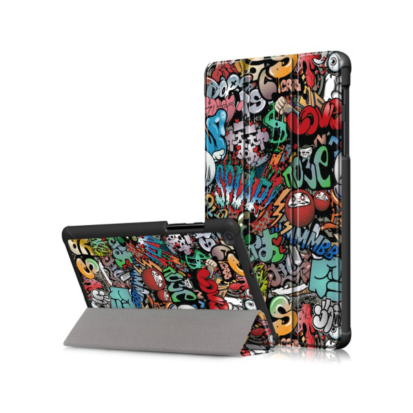 Чехол Zibelino для Samsung Galaxy Tab A 8.0 T290 / T295 Tablet Magnetic Graffiti ZT-SAM-T290-PGRF