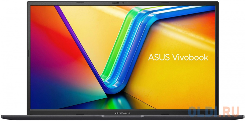 Ноутбук Asus VivoBook 17X K3704VA-AU100W Core i5 13500H 8Gb SSD512Gb Intel Iris Xe graphics 17.3" IPS FHD (1920x1080) Windows 11 Home black WiFi