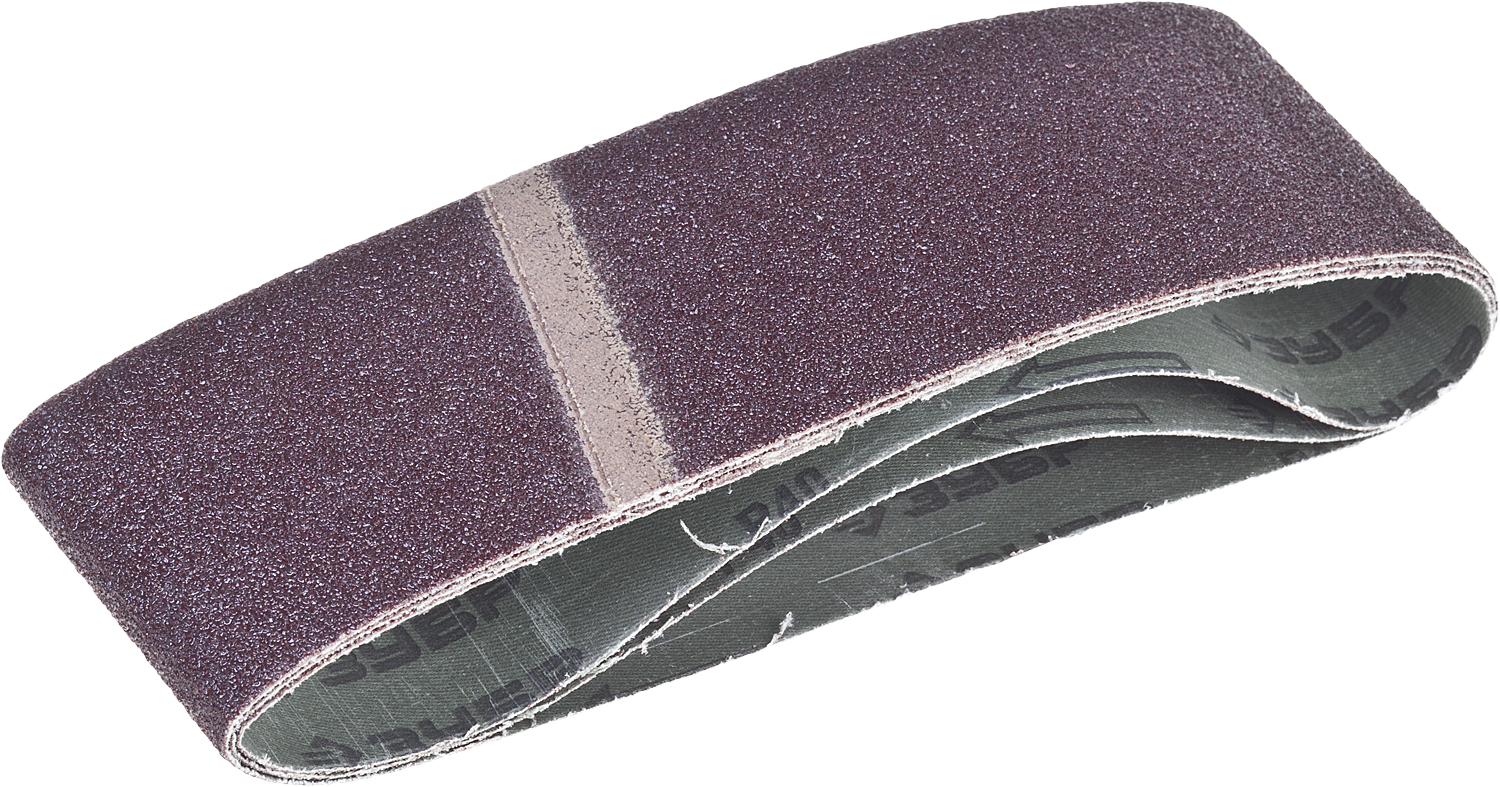 Лента шлифовальная Зубр МАСТЕР, P40, 75х533мм, тканевая основа, 3 шт. (35542-040)