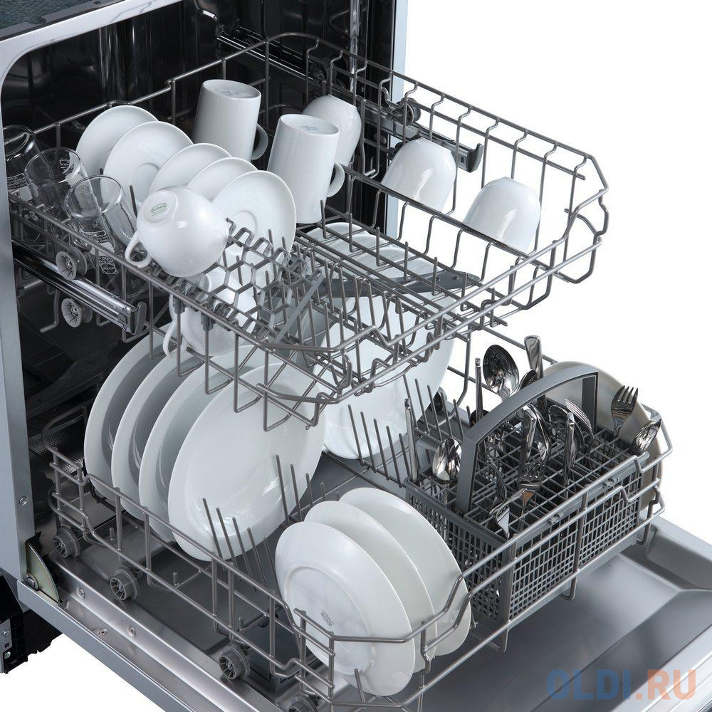 Посудомоечная машина Бирюса DWB-612/5 серебристый