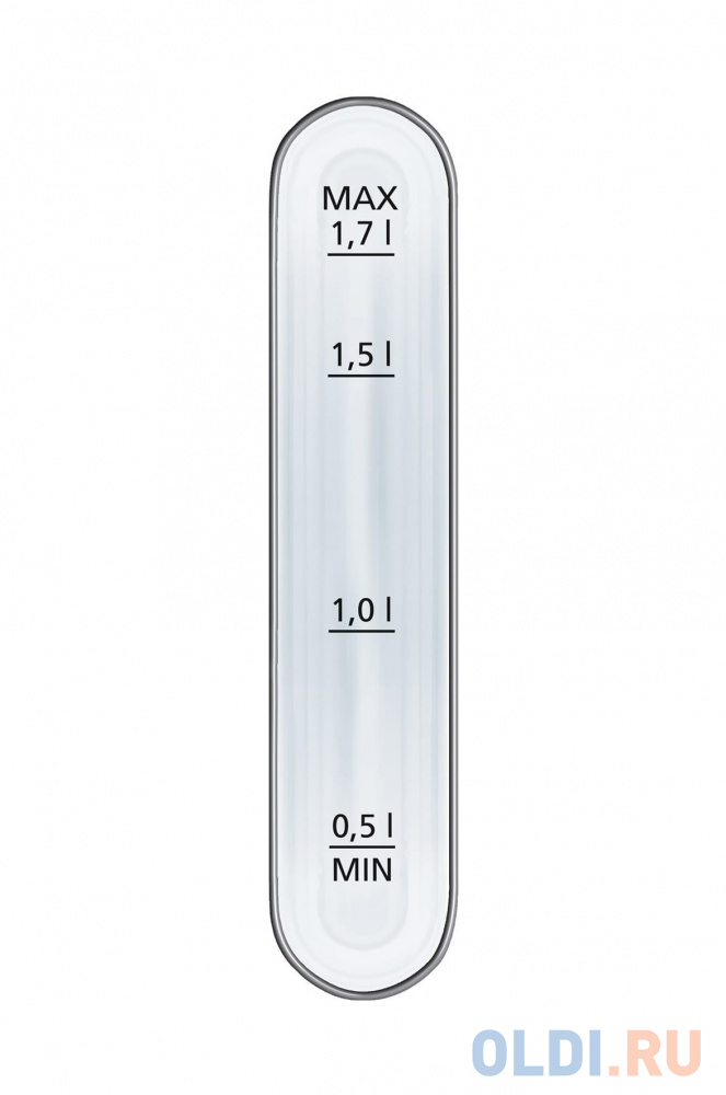 Чайник электрический Steba WK 20 INOX 2200 Вт нержавеющея сталь 1.7 л металл/пластик