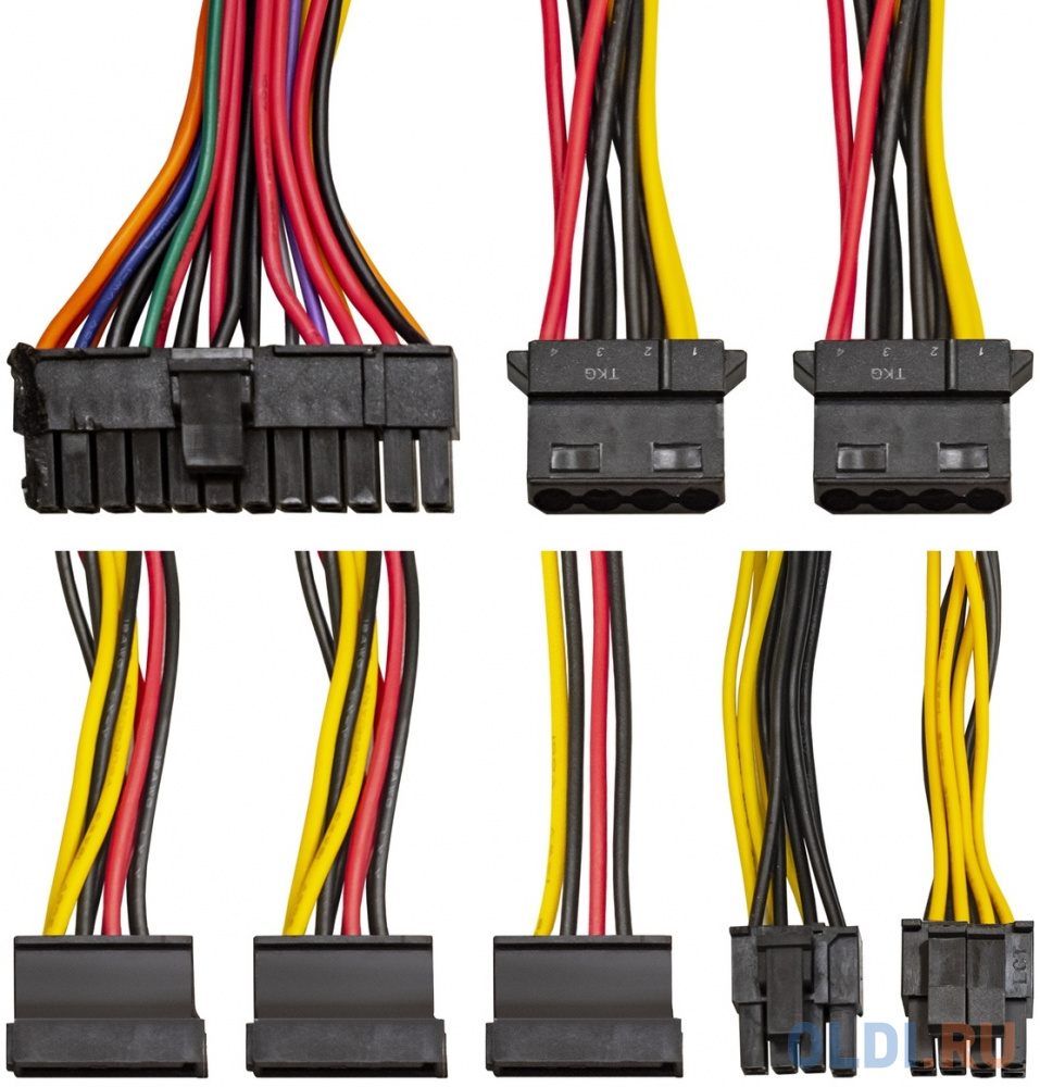 Блок питания 600W ExeGate CP600 (ATX, 8cm fan, 24pin, 4+4pin, 3xSATA, 2xIDE, FDD)