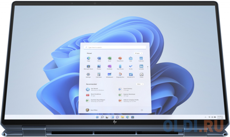 Ноутбук HP Spectre x360 16-f2010ci Core i7 13700H 16Gb SSD1Tb Intel Iris Xe graphics 16" IPS Touch 3K (3072x1920) Windows 11 Home blue WiFi BT Ca в Москвe