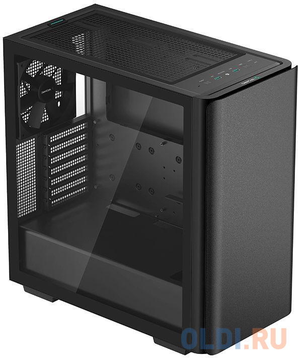 Корпус Deepcool CK500 черный без БП ATX 2x120mm 1x140mm 2xUSB3.0 audio bott PSU