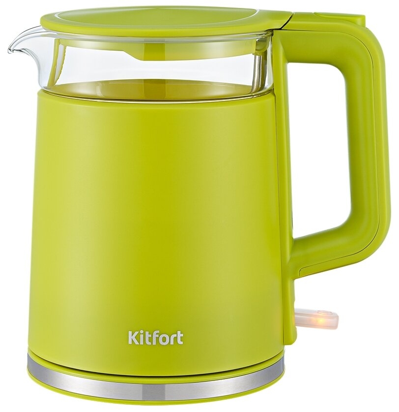 Чайник электрический Kitfort КТ-6124-2 салатовый