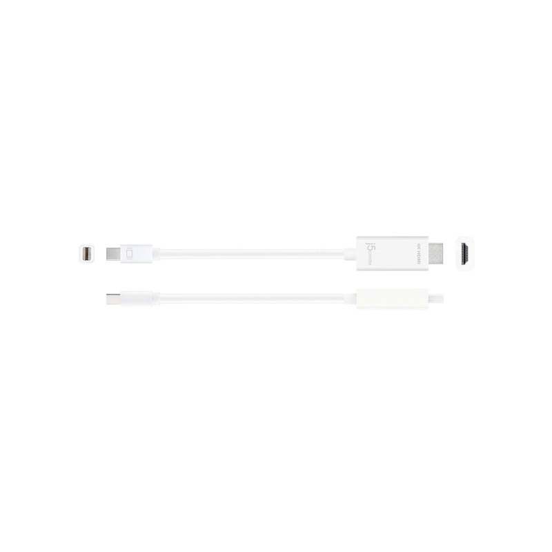 Аксессуар j5create Mini DisplayPort - HDMI 4K White JDC159 в Москвe