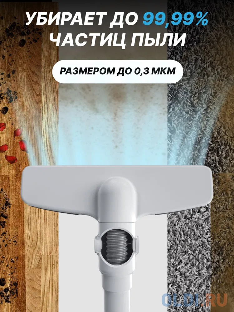 Aккумуляторный пылесос Lydsto Handheld Vacuum Cleaner YM-SCXCH301 сухая уборка белый в Москвe