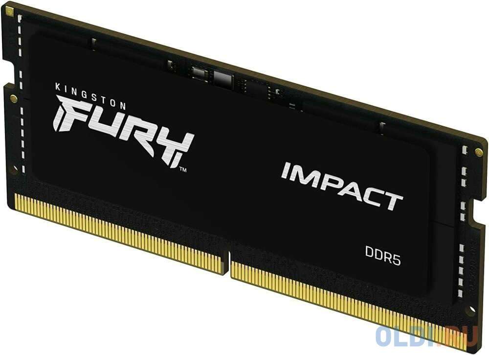 Модуль памяти DDR5 SODIMM 16Гб 4800MHz CL38, Kingston FURY Impact Black в Москвe