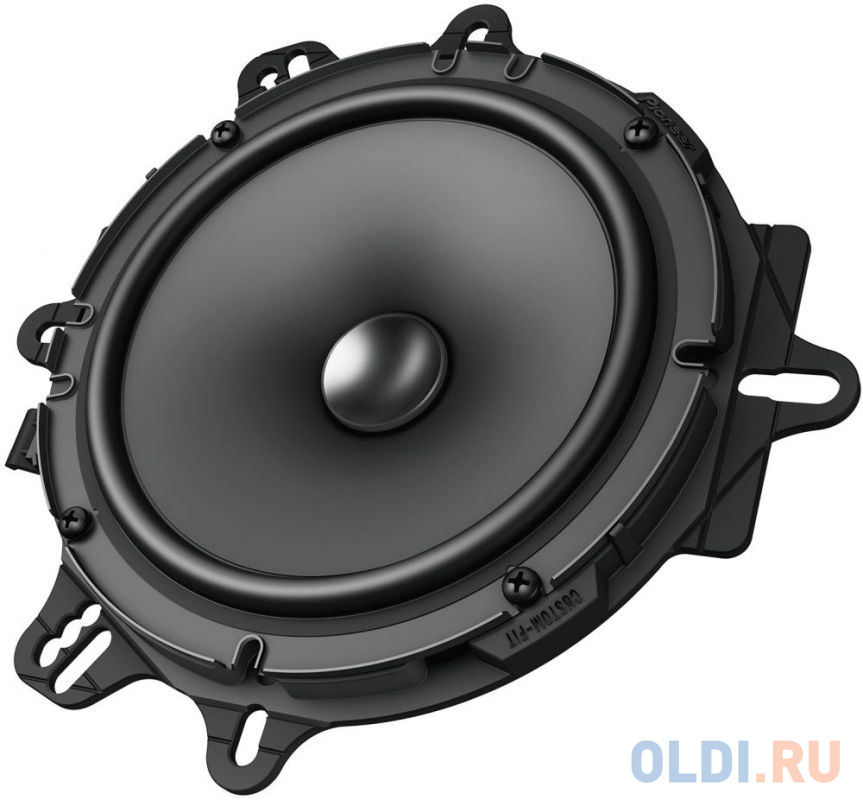 Колонки автомобильные Pioneer TS-A1600C (без решетки) 350Вт 85дБ 4Ом 16.5см (6 1/2дюйм) компонентные двухполосные