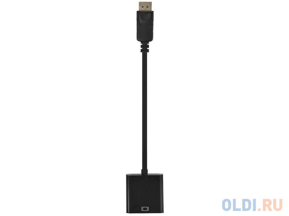 Переходник DisplayPort VCOM Telecom TA552 круглый черный