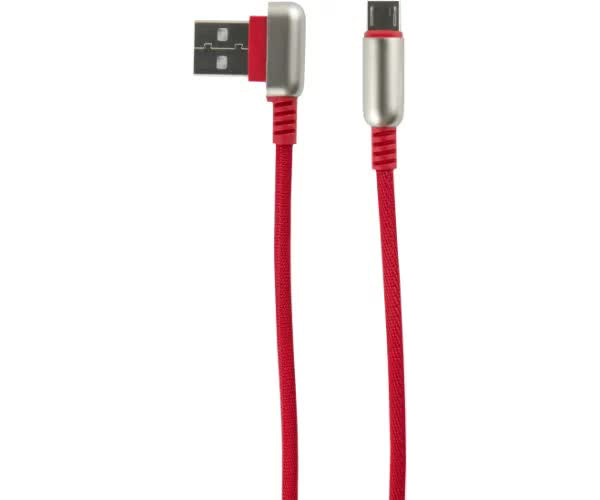 Дата-Кабель Red Line Loop USB - Micro USB, красный УТ000016354