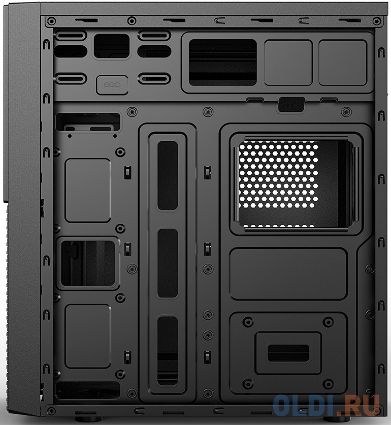 PCC-ATX-E188-USB31-USB22-450W Корпус ATX Miditower E188, с БП ATX450-12EC (450W/120mm), 1*USB 3.0, 2*USB 2.0, HD Audio+Mic, Black в Москвe