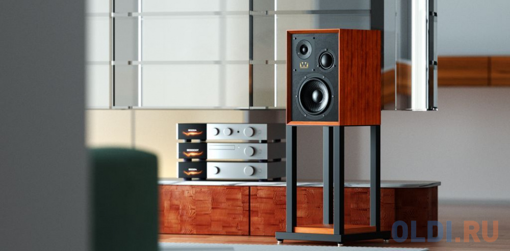 Полочные акустические системы Wharfedale Super Denton Цвет: Красное дерево [MAHOGANY RED] в Москвe