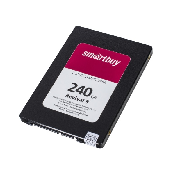 Накопитель SSD SmartBuy Revival 3 240Gb (SB240GB-RVVL3-25SAT3) в Москвe