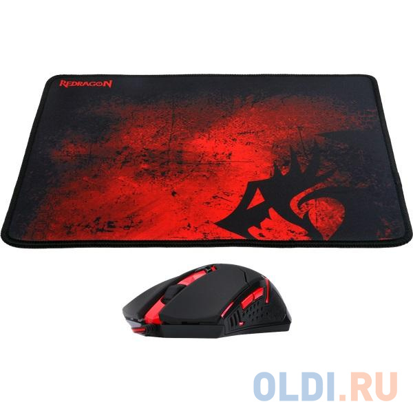 Игровой набор Мышь + Ковер M601BA RU, Redragon