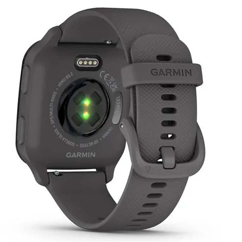 Умные часы Garmin Venu Sq 2 Slate Aluminum Bezel with Shadow Grey Case and Silicone Band 010-02701-00