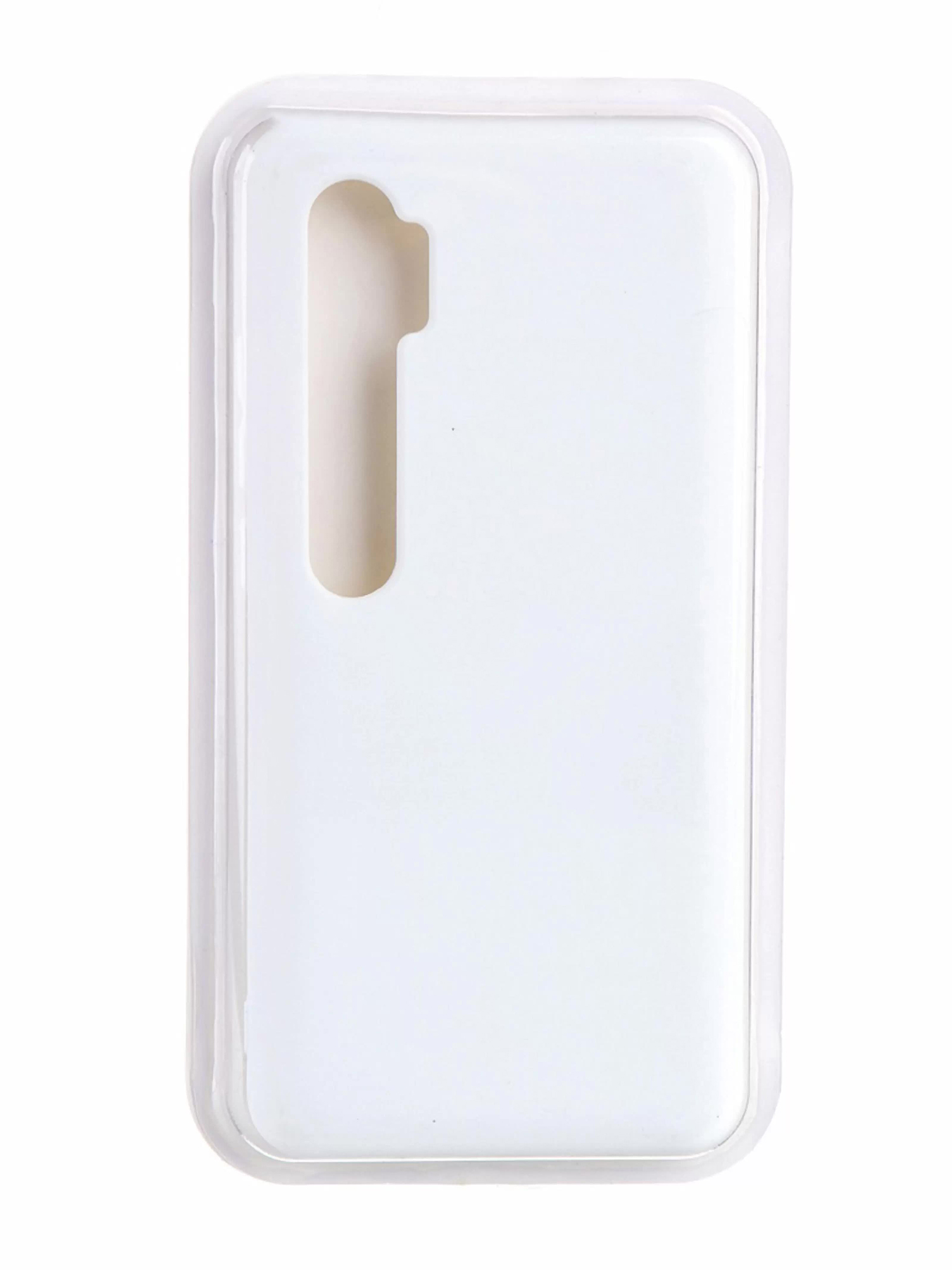 Чехол Innovation для Xiaomi Mi Note 10 Soft Inside White 19197