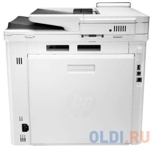 МФУ HP Color LaserJet Pro M479fnw <W1A78A>  принтер/сканер/копир/факс, A4, ADF, 27/27 стр/мин, 512Мб, USB, LAN, WiFi (замена CF377A M477fnw) в Москвe