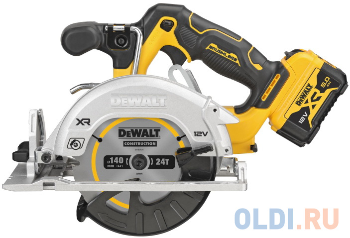 Дисковая пила DeWalt DCS512P2-QW 140мм в Москвe