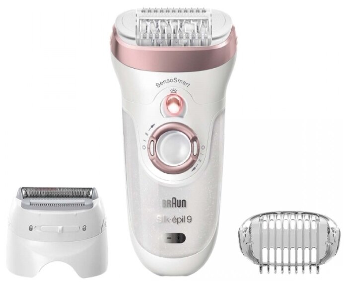 Эпилятор Braun Silk-epil 9 SensoSmart 9-720, белый (1474359)