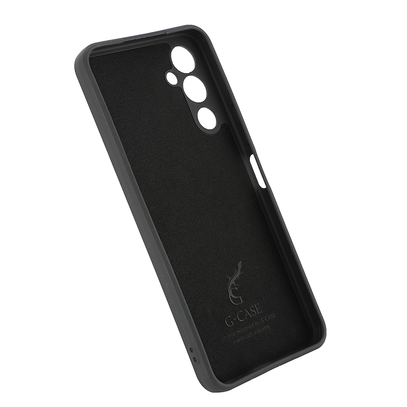 Чехол G-Case для Tecno Pova 4 Silicone Black G0054BL