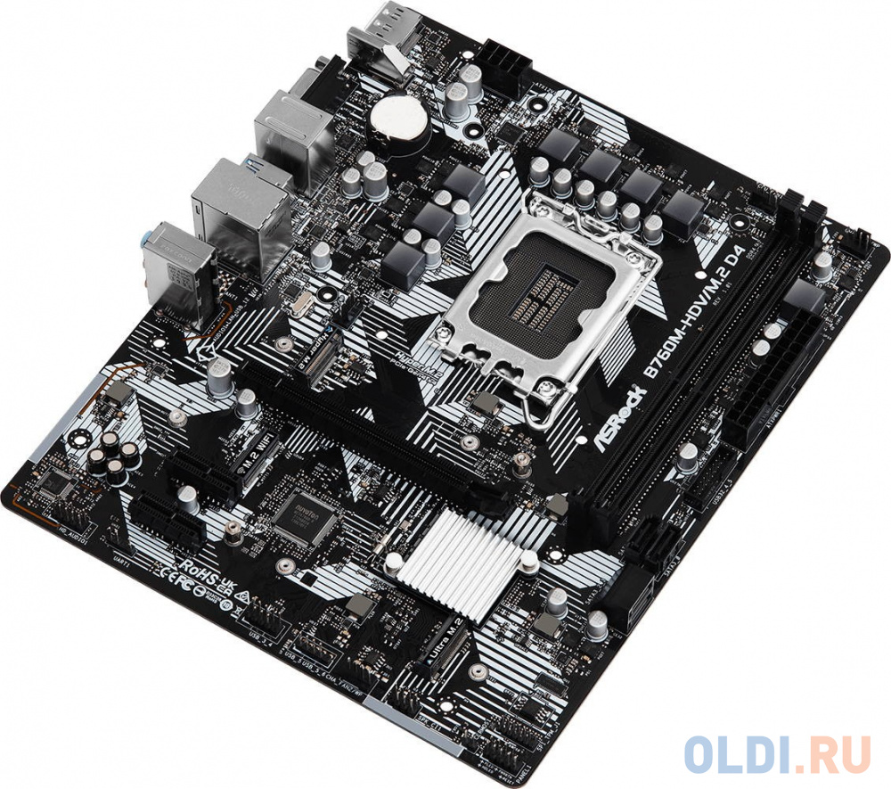 Материнская плата ASRock B760M-HDV/M.2 D4 90-MXBL40-A0UAYZ