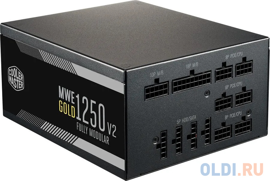 Блок питания 1250 Ватт/ Power Supply Cooler Master MWE Gold V2,FM1250W ATX3.0 A/EU Cable