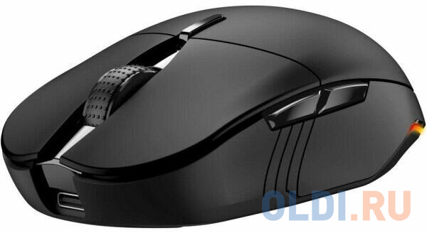 Wireless mouse Genius Scorpion M58250, RGB, AI COPILOT, 800/1600/2400/3200 DPI, color: black