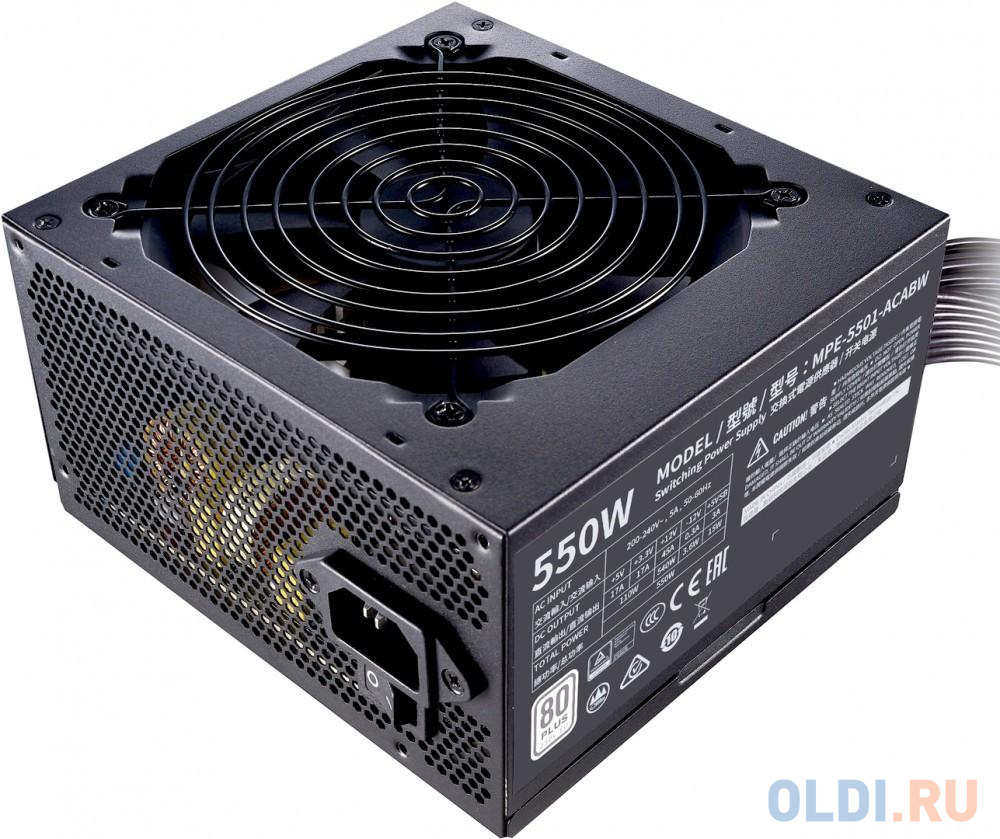 Блок питания Cooler Master MWE White V2 550 Вт