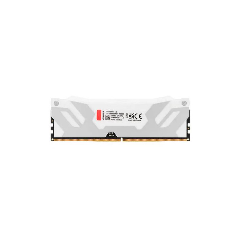 Модуль памяти Kingston Fury Renegade White RGB DDR5 DIMM 6400MHz PC-51200 CL32 KF564C32RWA-16