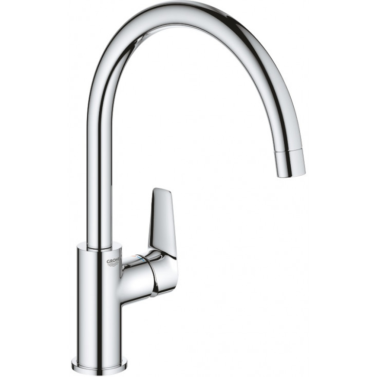 Смеситель для кухни Grohe Bau Edge 31367001 в Москвe