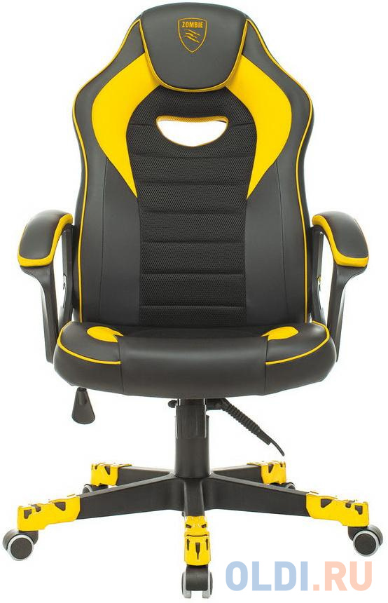 Кресло для геймеров Zombie GAME 16 чёрный жёлтый