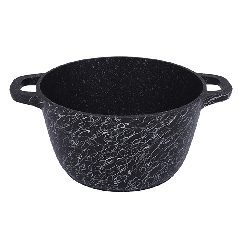 Кастрюля Kukmara Грация 3.5L Black-Silver кчс35а