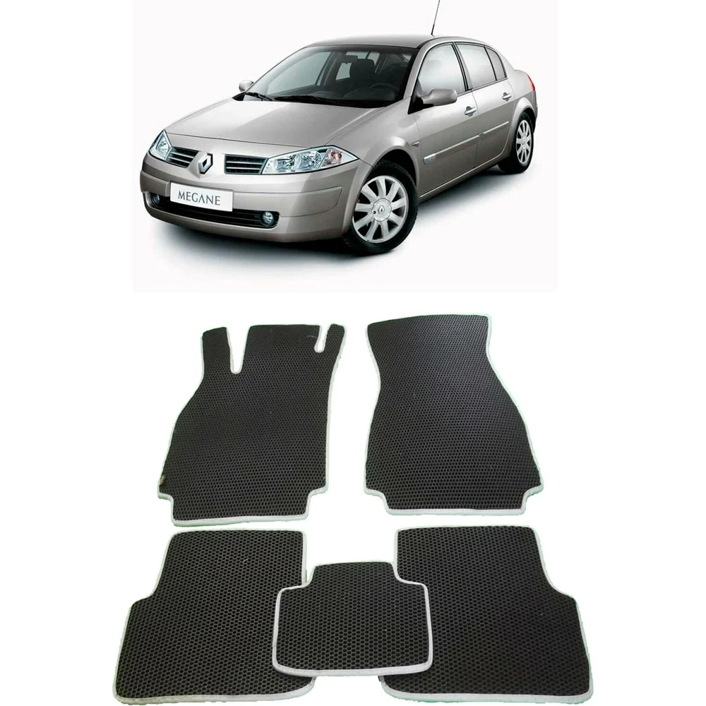 Ковры в салон автомобиля renault megane ii 2002 - 2009 Eva Smart 1701-A6A7-S <vendorcode>
