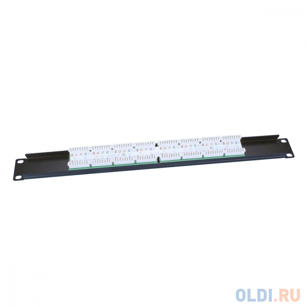 Патч-панель Hyperline PP3-19-16-8P8C-C5E-110D 19" 1U 16 портов RJ-45 категория 5e Dual IDC ROHS черн