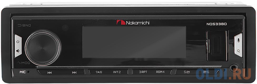 Автомагнитола Nakamichi NQ533BD 1DIN 4x50Вт