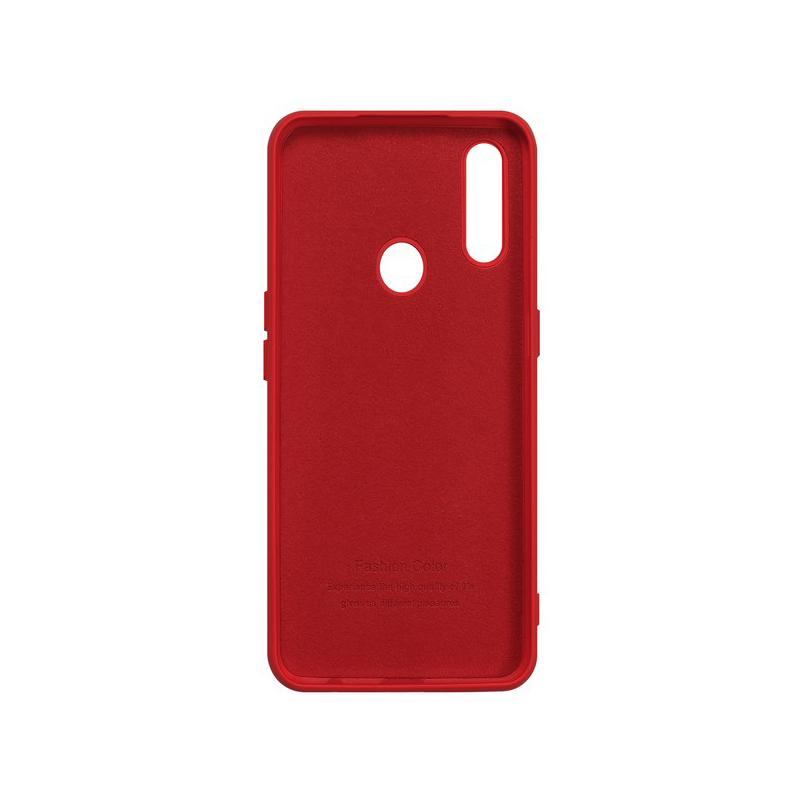 Чехол Krutoff для Oppo A31 Silicone Red 12361