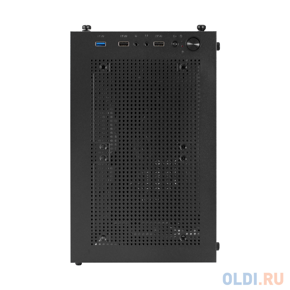 Корпус Miditower ExeGate i3 BASE-EVO800 (ATX, БП EVO800RGB с вент. 12 см, с окном, 1*USB+1*USB3.0, аудио, 4 вент. 12см с RGB подсветкой)