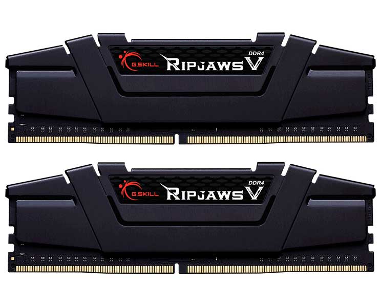 Память оперативная DDR4 G.Skill Ripjaws V 64Gb 3600MHz (F4-3600C16D-64GVK) в Москвe