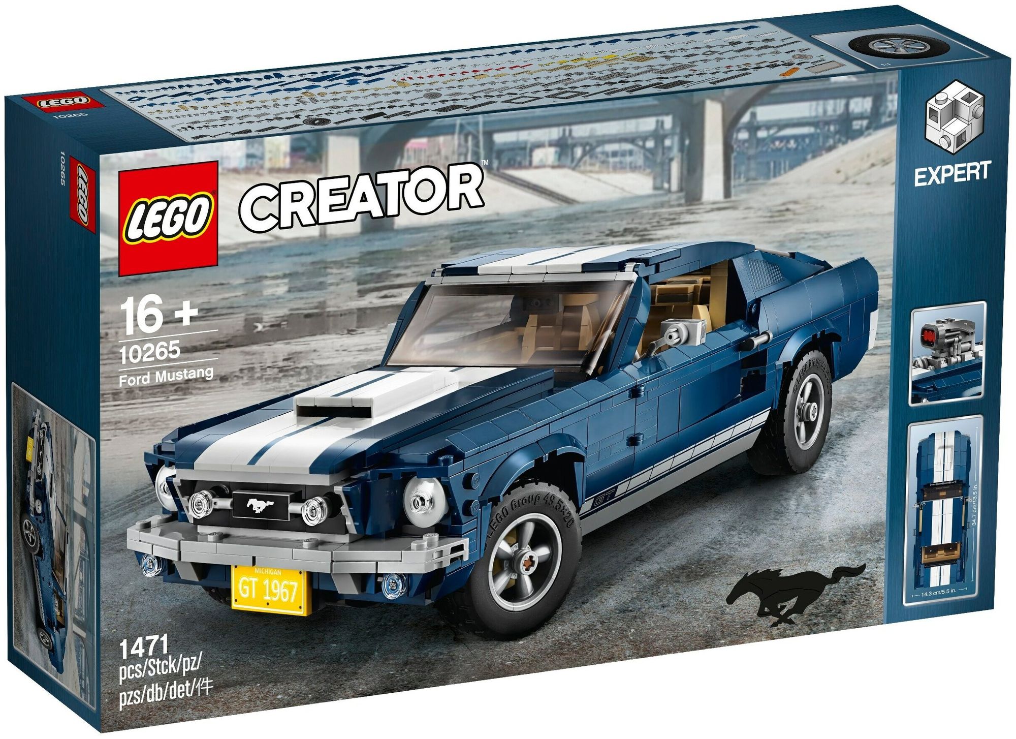 Конструктор LEGO 10265 Creator Expert  Ford Mustang в Москвe