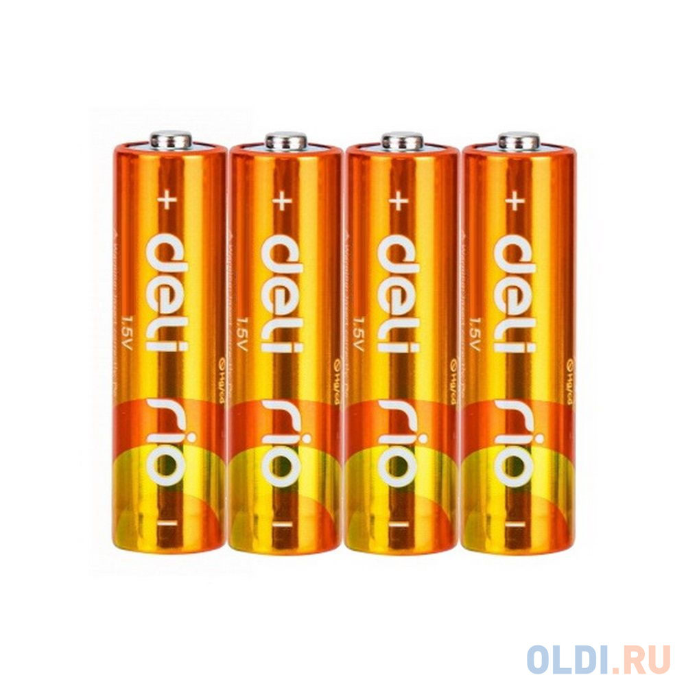 Батарейки Deli Rio E82903 AAA LR03 1.5V (4шт\\Pack) в Москвe