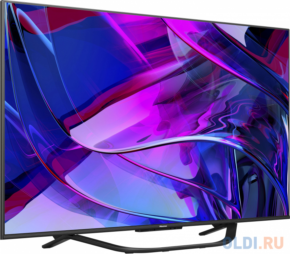 Телевизор LED Hisense 55" 55U7KQ черный 4K Ultra HD 120Hz DVB-T DVB-T2 DVB-C DVB-S DVB-S2 USB WiFi Smart TV