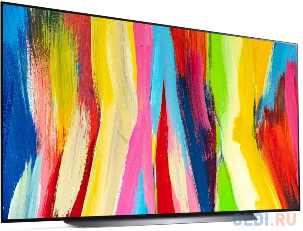 Телевизор OLED LG 83" OLED83C2RLA.ADKG темный титан 4K Ultra HD 120Hz DVB-T DVB-T2 DVB-C DVB-S DVB-S2 USB WiFi Smart TV (RUS)