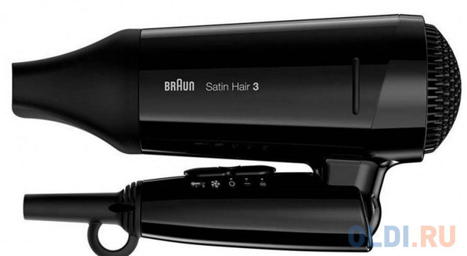 Фен Braun BRHD350E 1600Вт черный