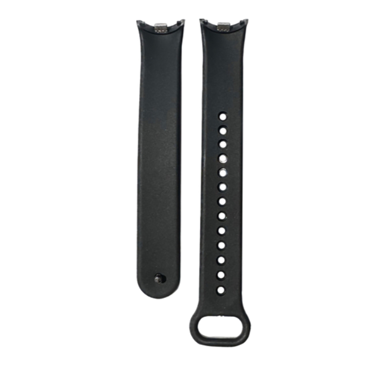 Aксессуар Ремешок Zibelino для Xiaomi Mi Band 8 Silicone Black ZBS-XIMB8-BLK